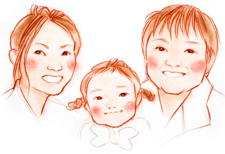 �C�x���g�o������G�e�q3�l�̎���G���R��