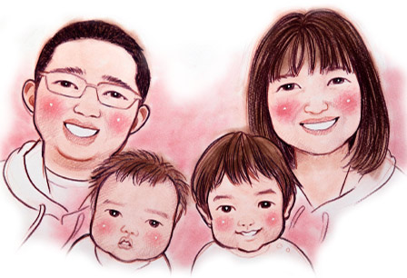 �C�x���g�o������G�e�q4�l�̎���G�ÎR�s